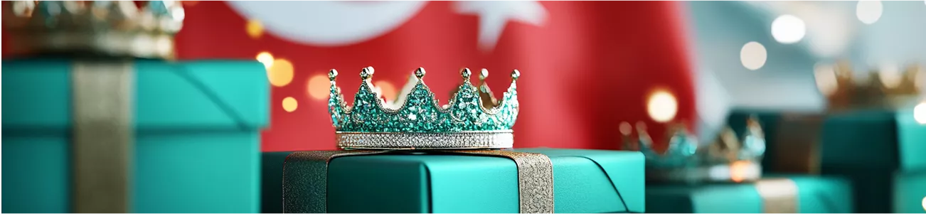 Corona sul regalo
